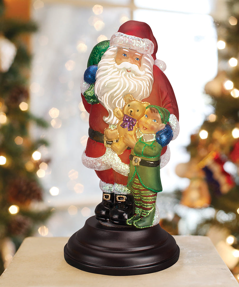 Santa's Bright-eyed Buddy