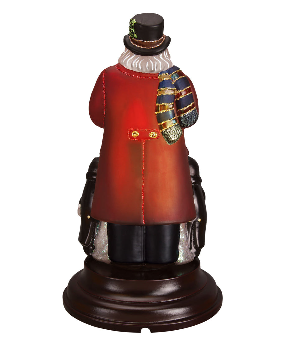 Caroling Santa Night Light