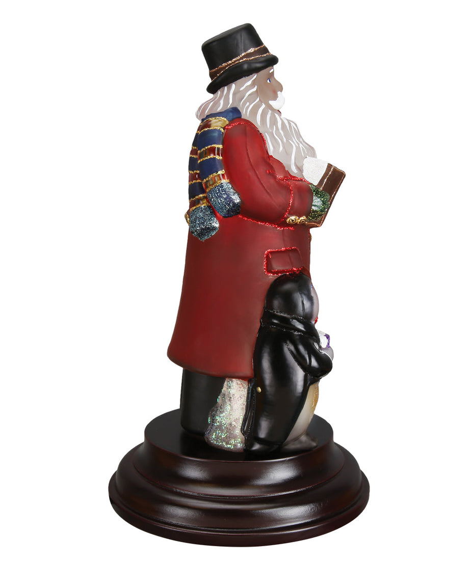 Caroling Santa Night Light