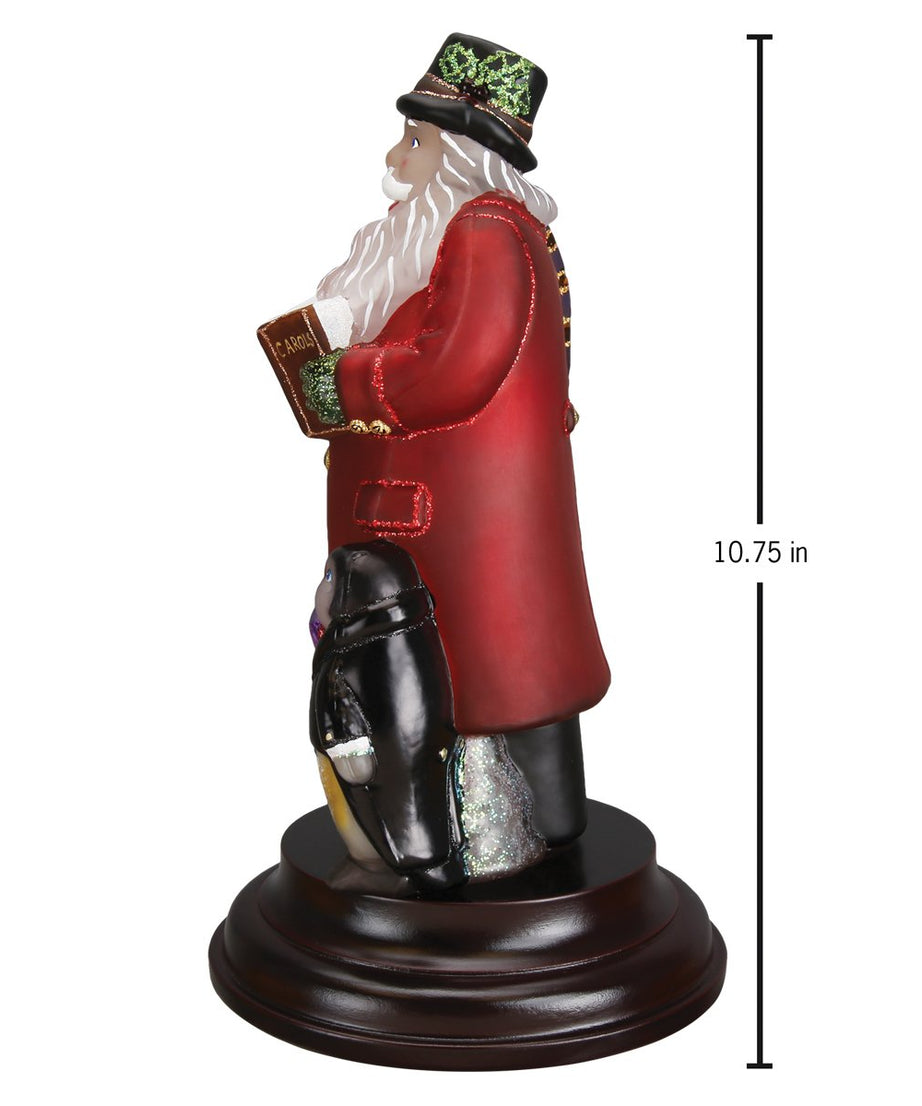 Caroling Santa Night Light