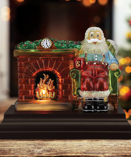 Santa At Hearth Light - Grazingbelles