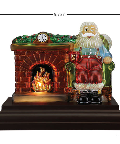 Santa At Hearth Light - Grazingbelles