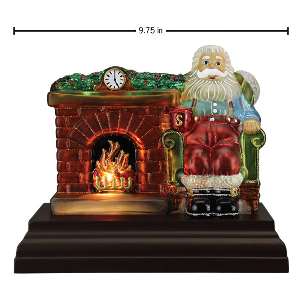 Santa At Hearth Light - Grazingbelles