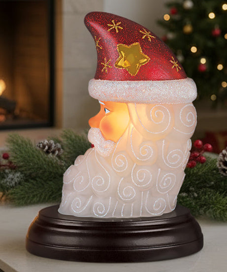 Santa Moon Face Light
