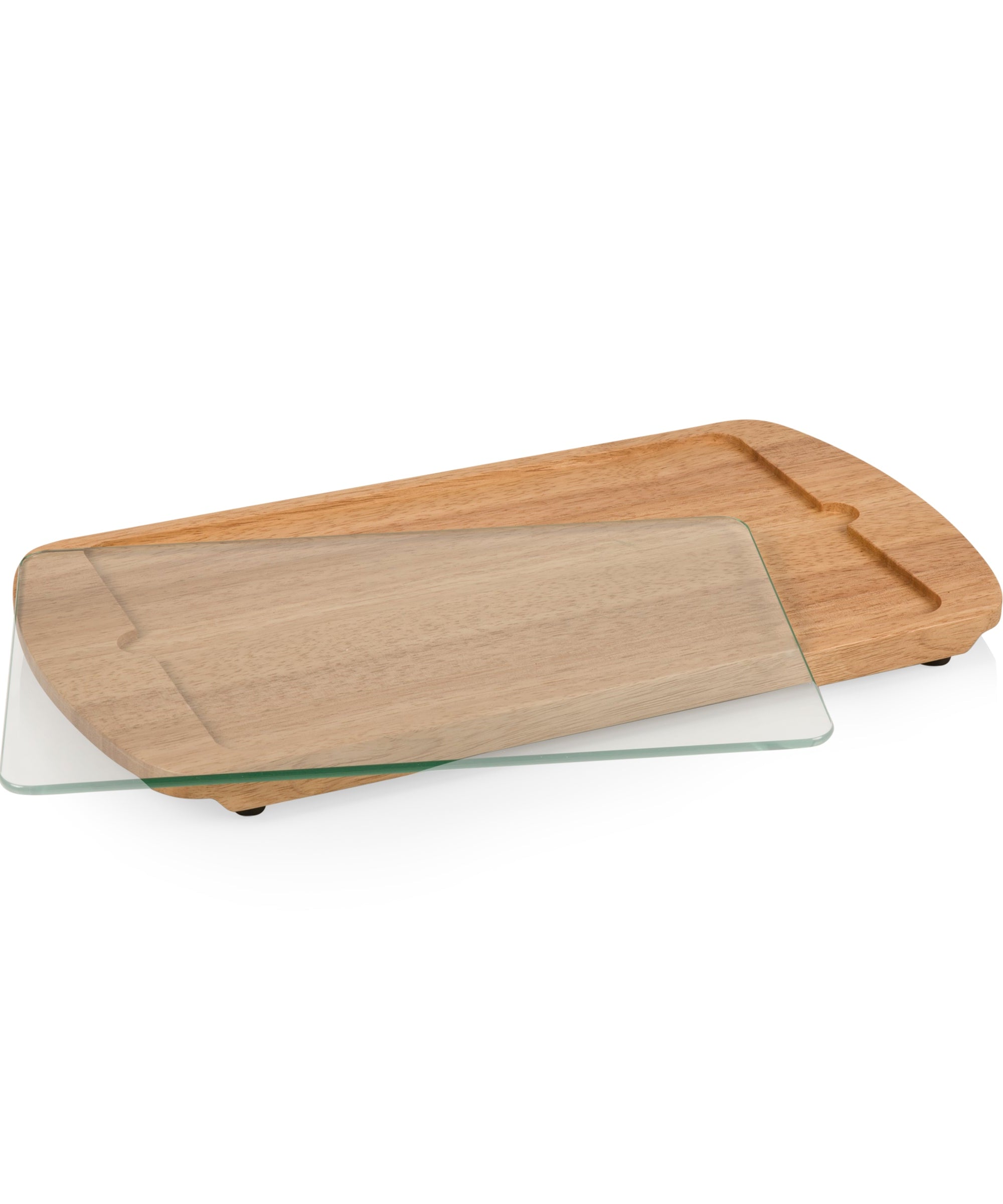 Billboard Glass Top Serving Tray