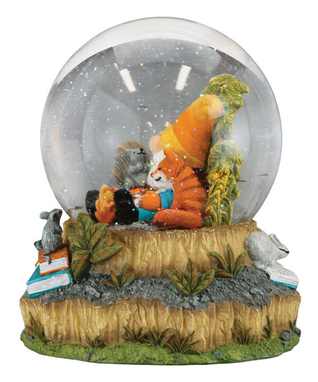 Autumn Forest Gnome Snow Globe - Grazingbelles