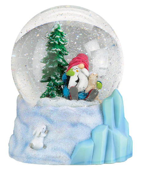 Winter Arctic Gnome Snow Globe