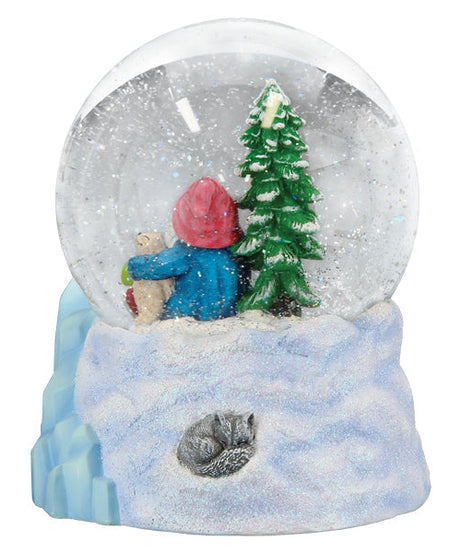 Winter Arctic Gnome Snow Globe