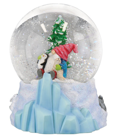 Winter Arctic Gnome Snow Globe