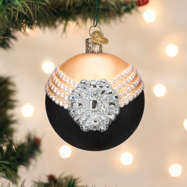 Classic Audrey Round Ornament - Grazingbelles