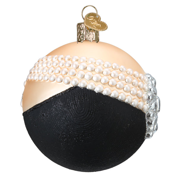 Classic Audrey Round Ornament - Grazingbelles