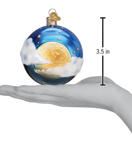 Moonglow Round Ornament - Grazingbelles