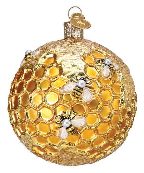 Bee Blessed Round Ornament - Grazingbelles