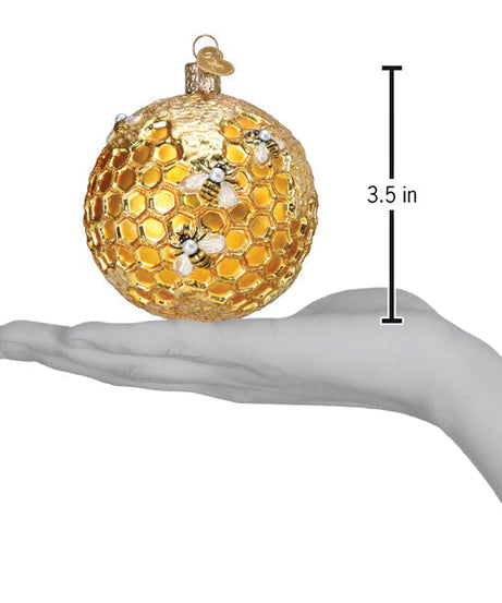 Bee Blessed Round Ornament - Grazingbelles