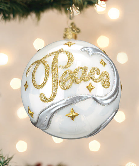 Peace & Joy Round Ornament - Grazingbelles