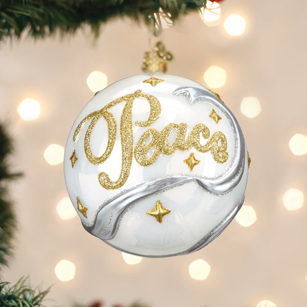 Peace & Joy Round Ornament - Grazingbelles