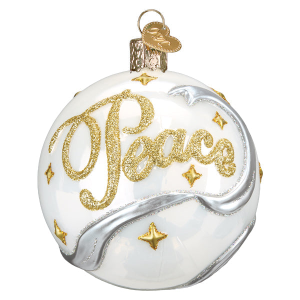 Peace & Joy Round Ornament - Grazingbelles