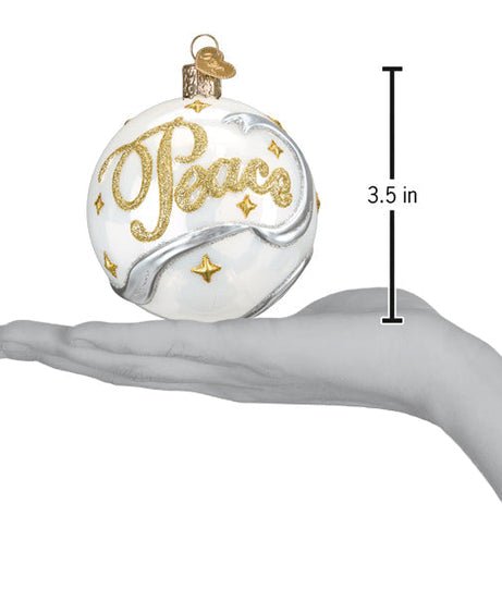 Peace & Joy Round Ornament - Grazingbelles