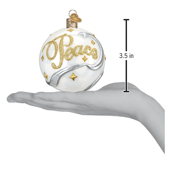 Peace & Joy Round Ornament - Grazingbelles