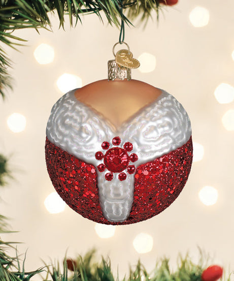 Mrs. Claus Round Ornament