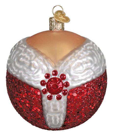 Mrs. Claus Round Ornament