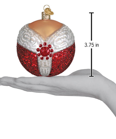 Mrs. Claus Round Ornament