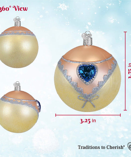 Soul Of The Sea Round Ornament
