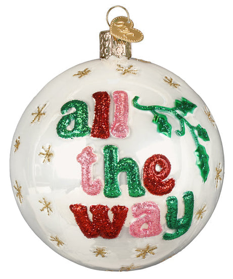Jingle Round Ornament