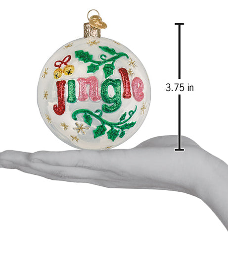 Jingle Round Ornament