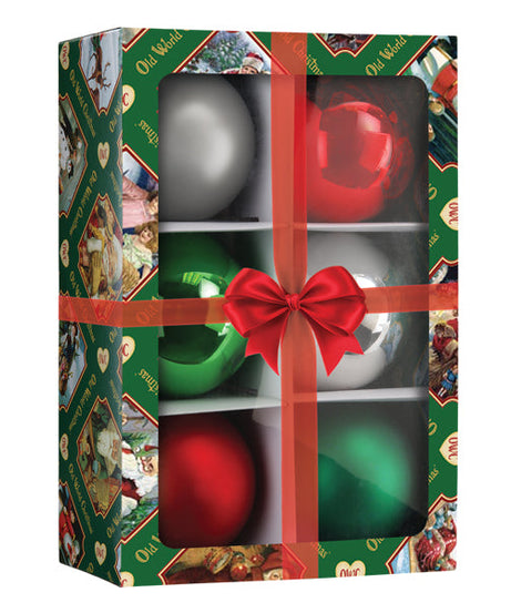 Classics Balls - 3.5" 6 Count Ornament