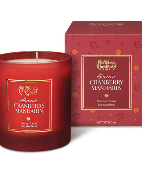 Frosted Cranberry Mandarin Candle