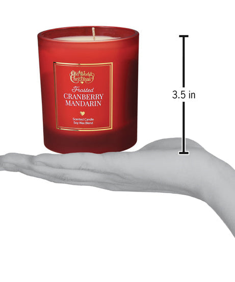 Frosted Cranberry Mandarin Candle