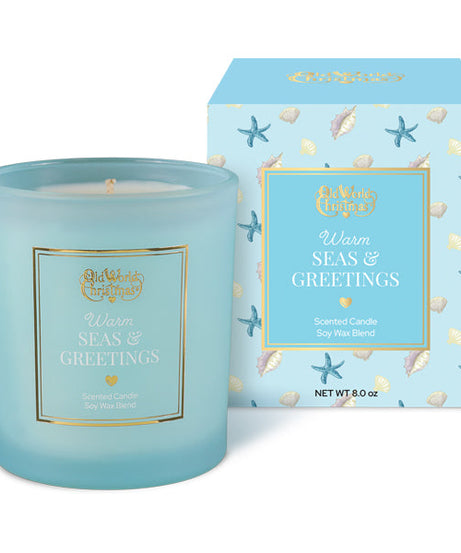 Warm Seas & Greetings Candle