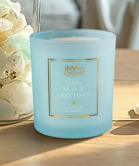 Warm Seas & Greetings Candle
