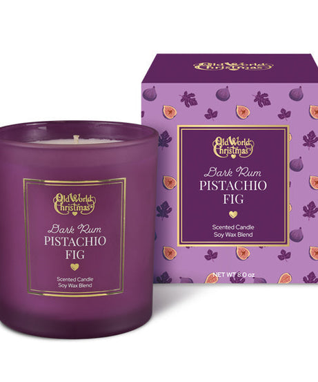 Dark Rum Pistachio Fig Candle