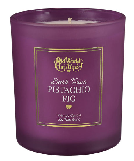 Dark Rum Pistachio Fig Candle