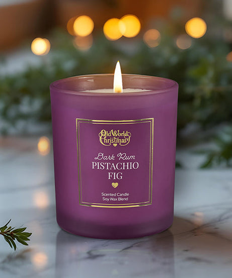 Dark Rum Pistachio Fig Candle