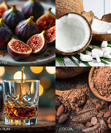 Dark Rum Pistachio Fig Candle