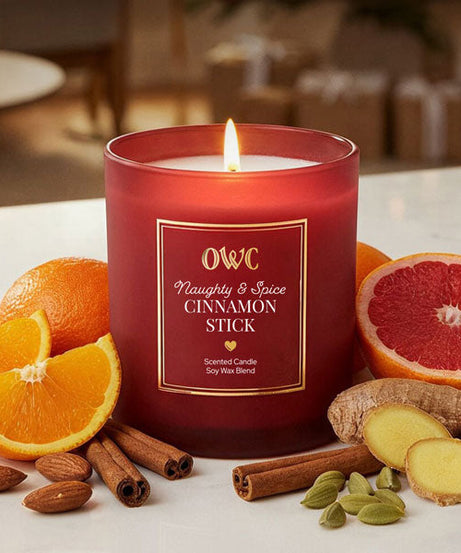 Naughty & Spice Cinnamon Stick Candle