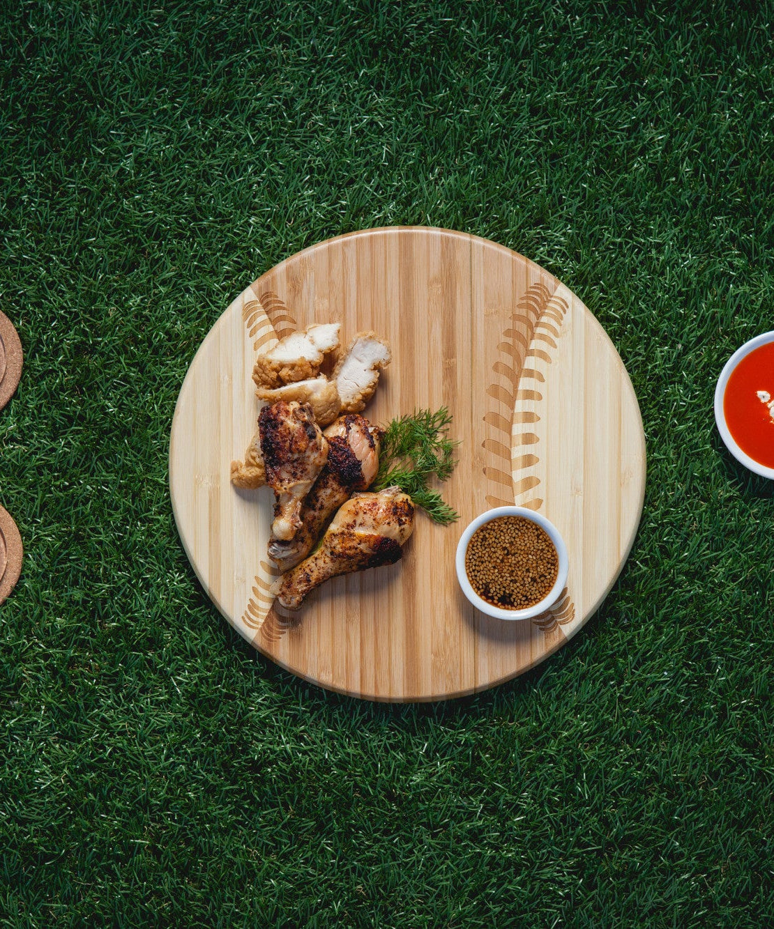 Home Run! Baseball Cutting Board & Serving Tray