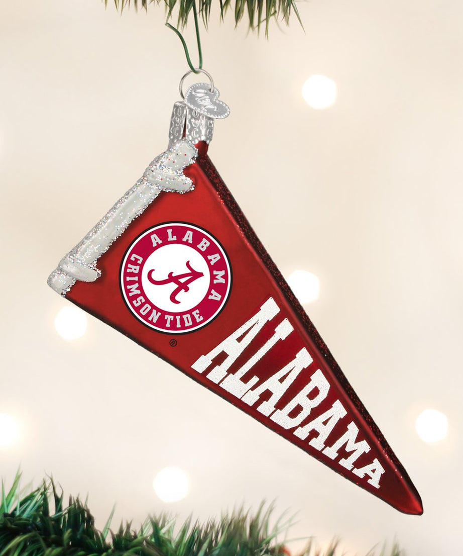 Alabama Pennant Ornament
