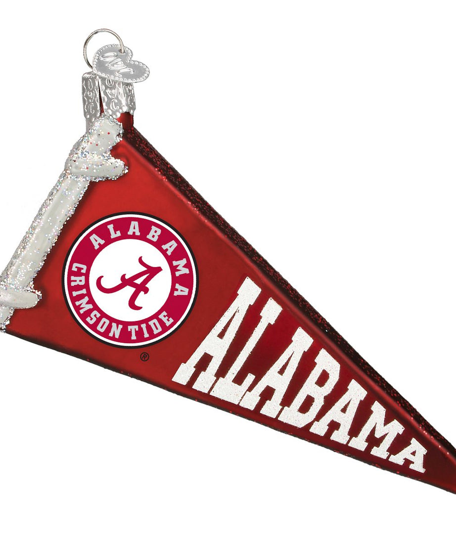 Alabama Pennant Ornament