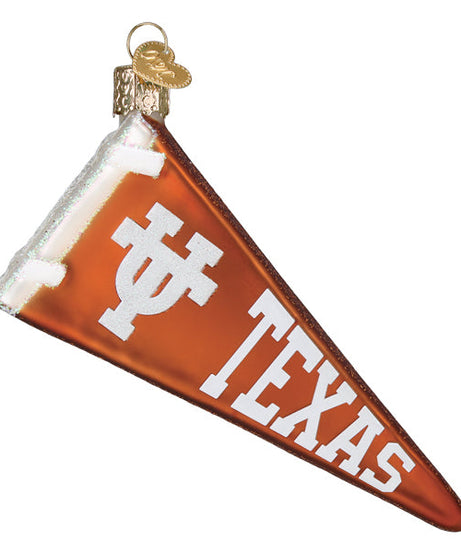 Texas Pennant Ornament