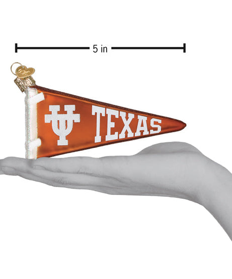Texas Pennant Ornament