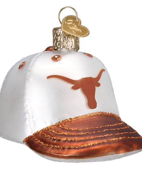 Texas Baseball Cap Ornament