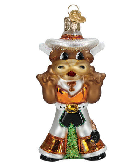 Texas Bevo Longhorn Ornament