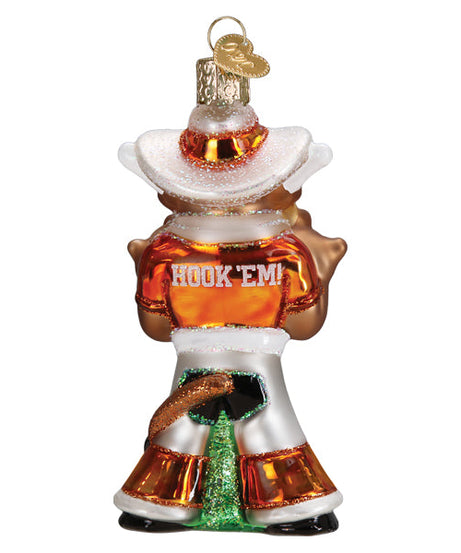 Texas Bevo Longhorn Ornament