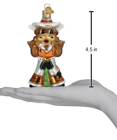 Texas Bevo Longhorn Ornament