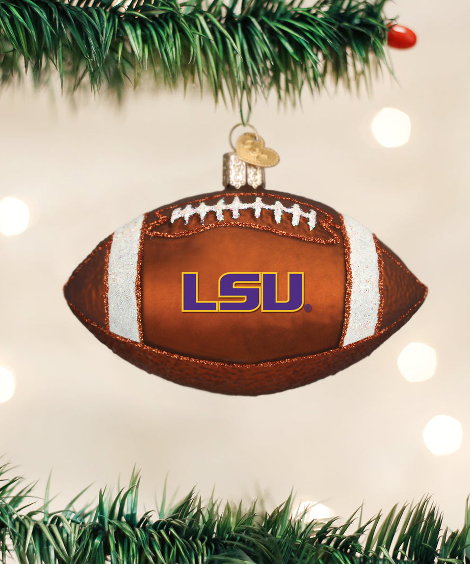 LSU  Football Ornament