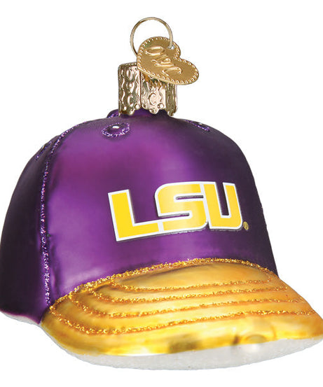 Lsu Baseball Cap Ornament